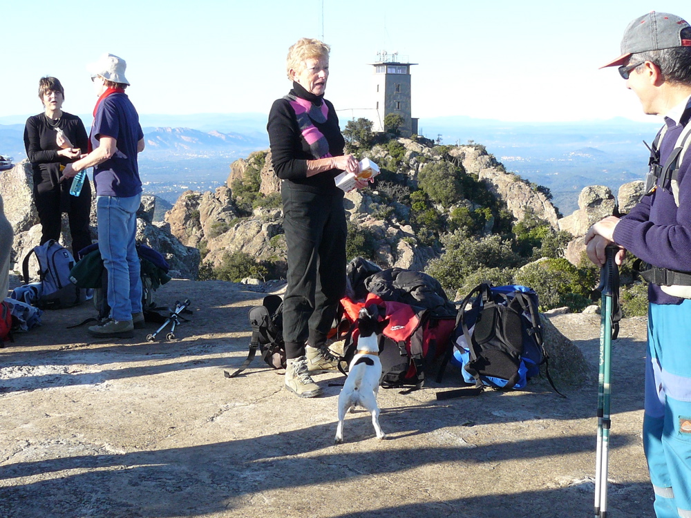 Collation sur le Mt Vnaigre