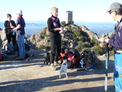 Collation sur le Mt Vnaigre